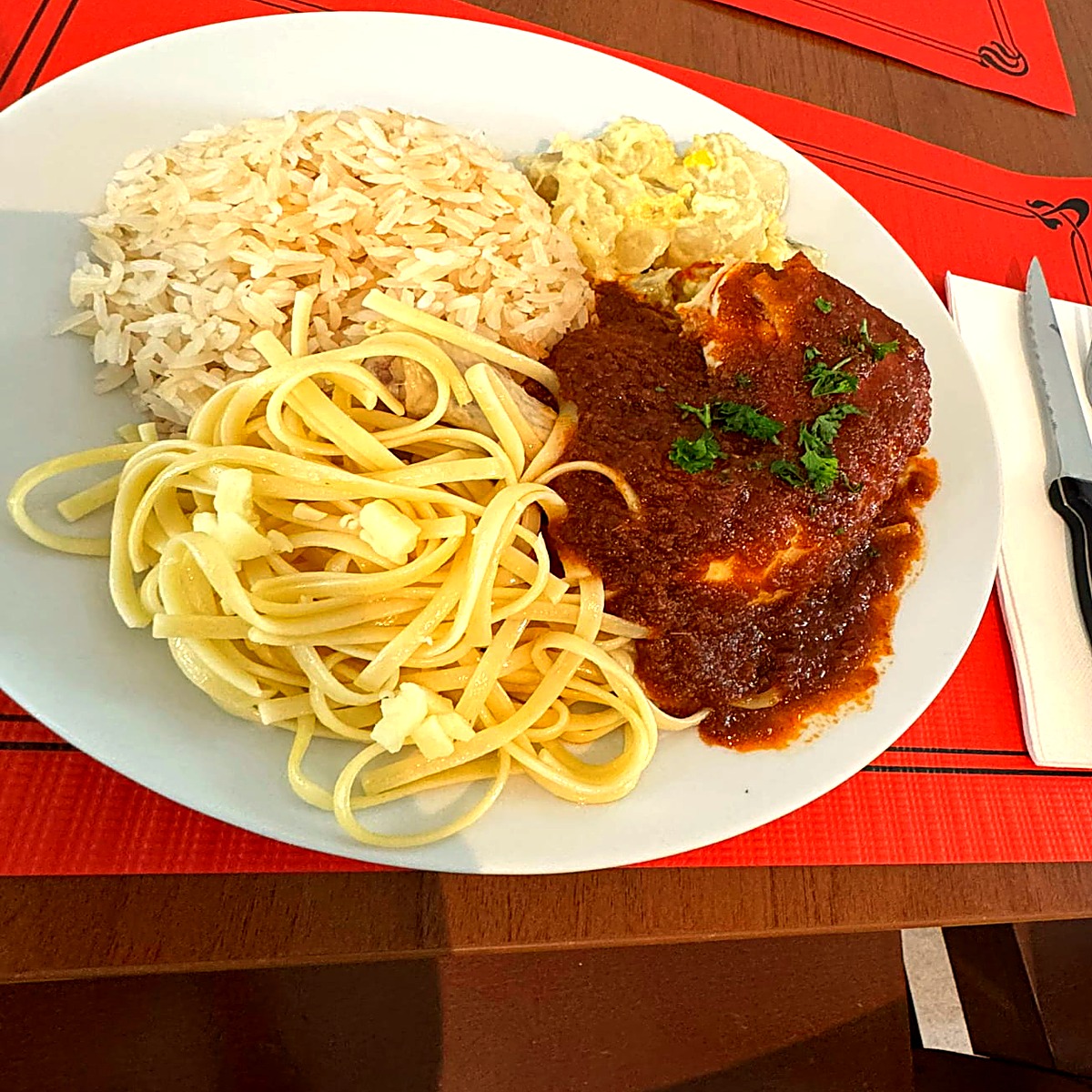 plat sauce pates