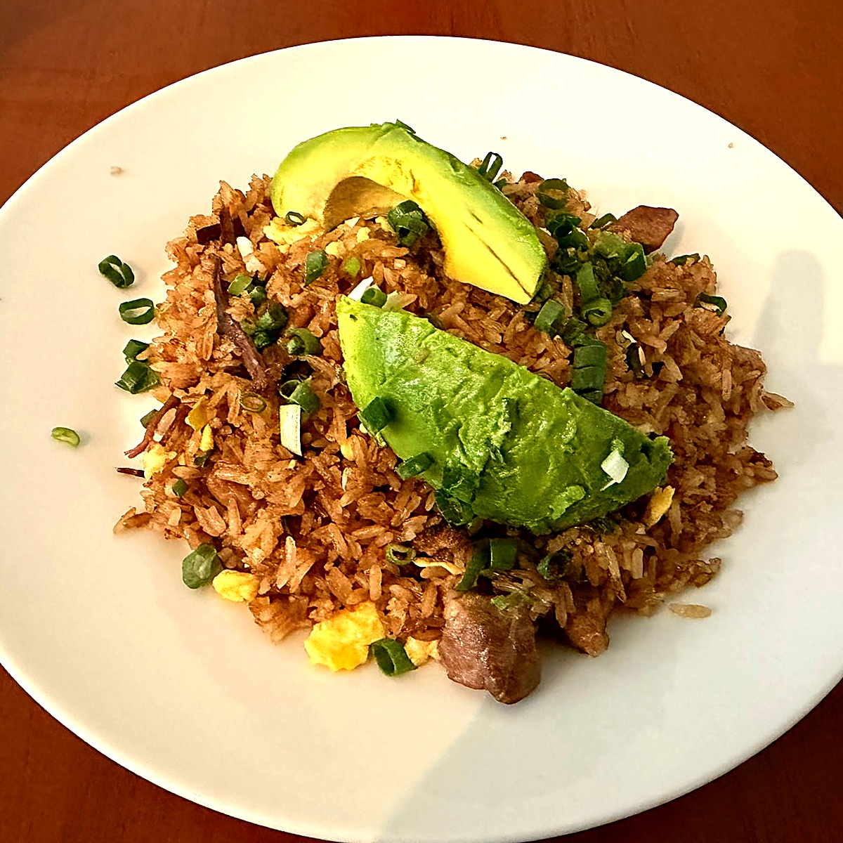 riz frit avocat